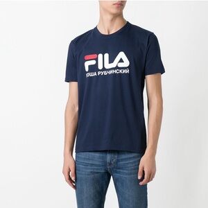 FILA x Gosha Rubchinskiy Logo Print T Shirt